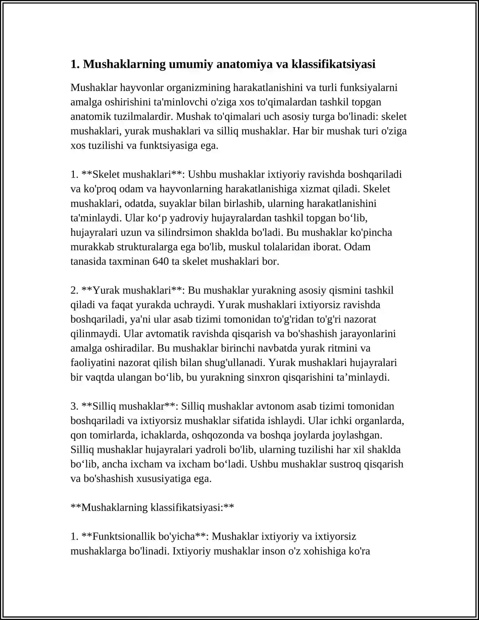 MUSKULLAR SISTEMASI (MIYALOGIYA) 3