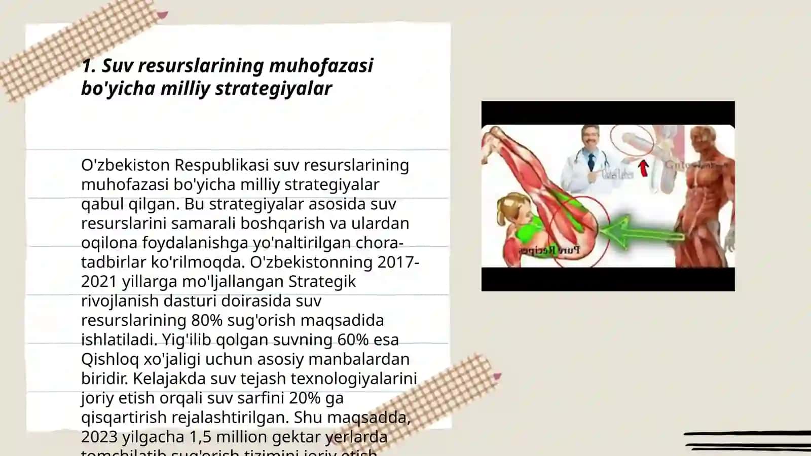 Suv resurslarini muhofaza qilish va ulardan oqilona foydalanish 3