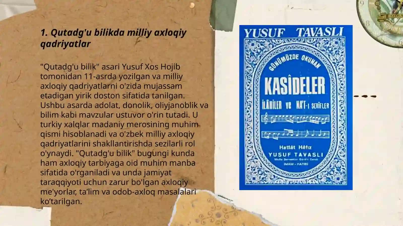 Qutadg'u bilikda milliy axloqiy qadriyatlar 3