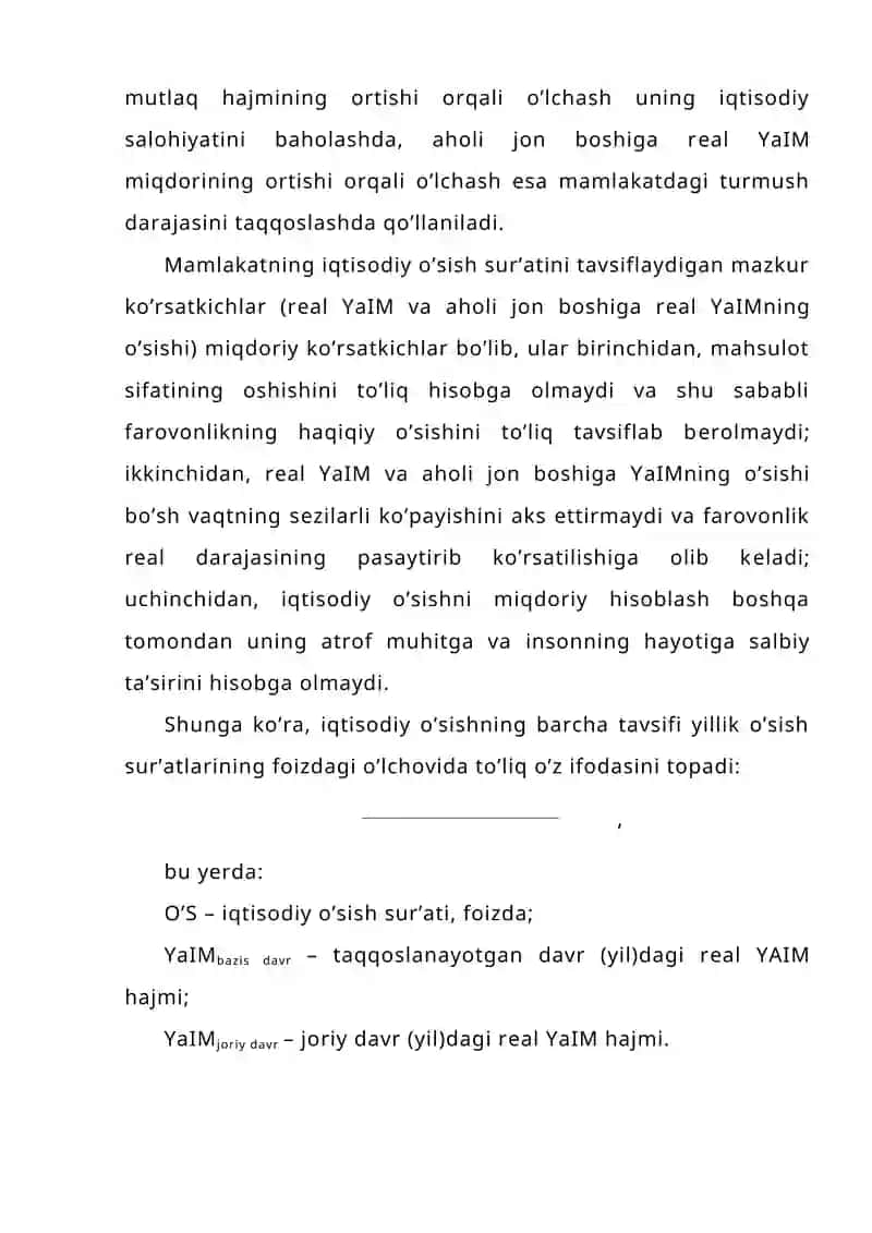 Iqtisodiy o'sish omillari va tiplari 3