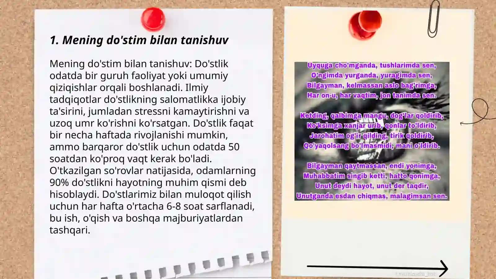 Mening do'stim bilan tanishuv 3