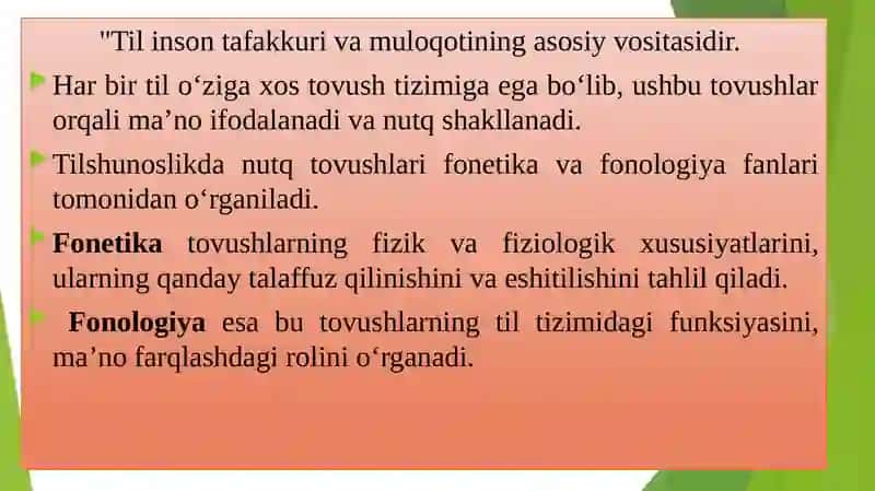 Fonetika va fonologiya 3