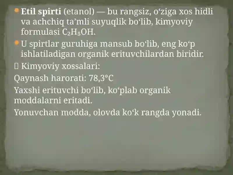 Etilspirti.Alkogolizmvauningasoratlari 3