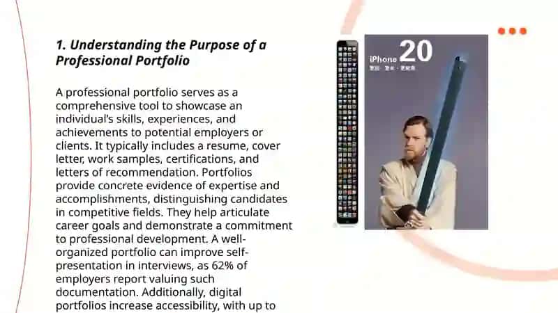 Preparing and protecting the teacher's professional portfolio 3