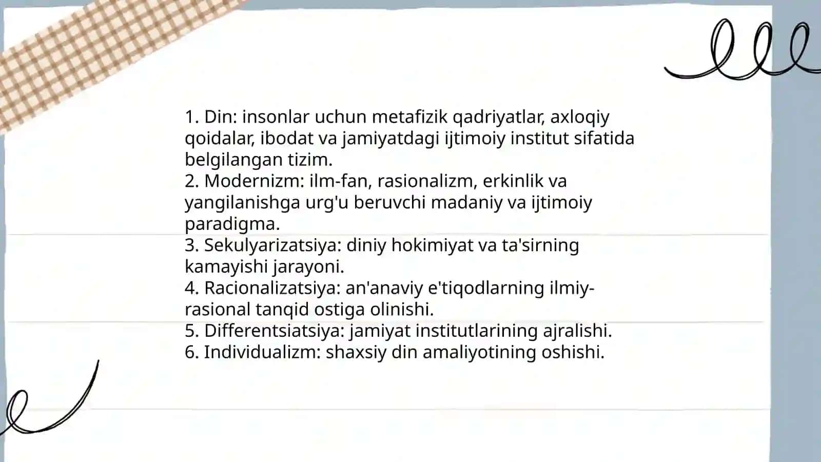 Din va modernizm 3