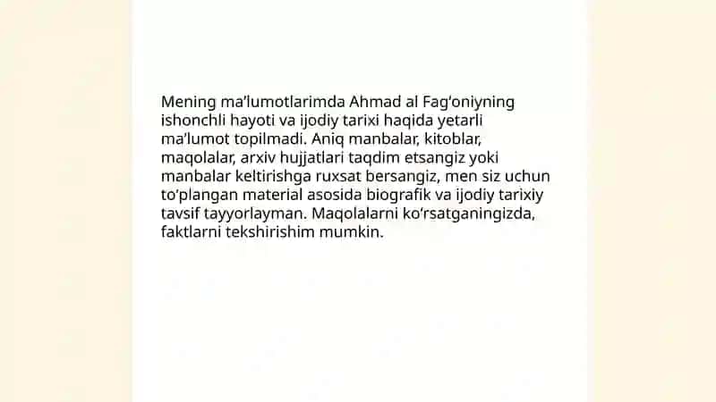 Ahmad al Fagʻoniy ijodi va merosi 3