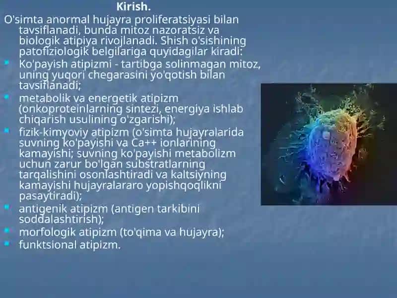 Bolalarda yuz-jag' mintaqasi yumshoq to'qimalarining o'smalari va o'simtasimon shakllanishlari. Tasnifi, klinik kechishi va diagnostikasi 3