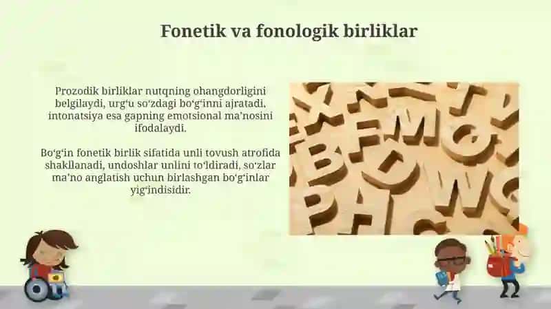 Fonetika va fonalogiya 3