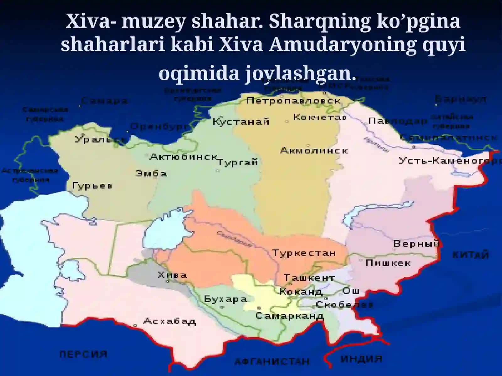 Xiva- ochiq osmon ostidagi muzey 3