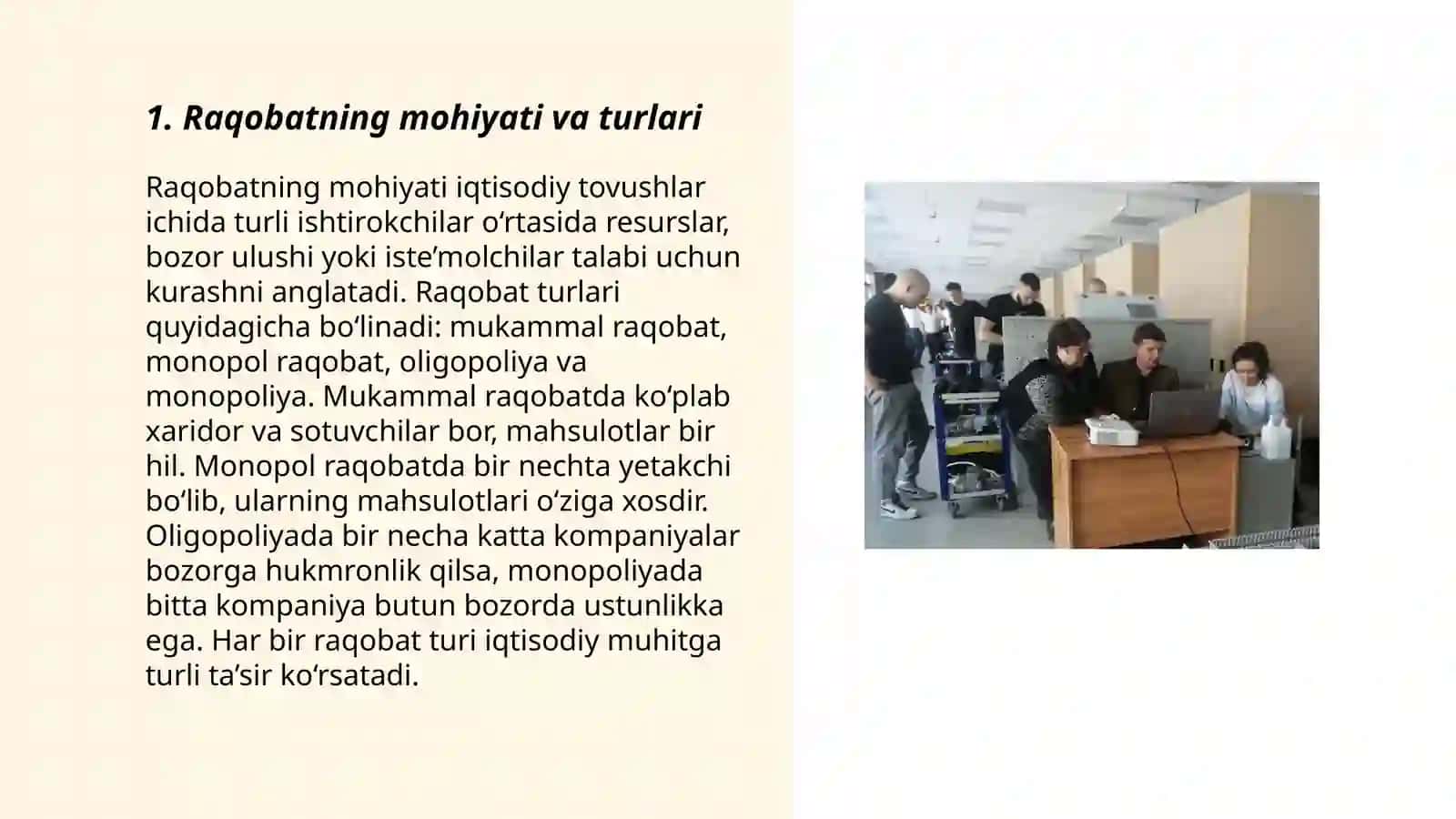 Raqobatning Mohiyati va Turlari 3