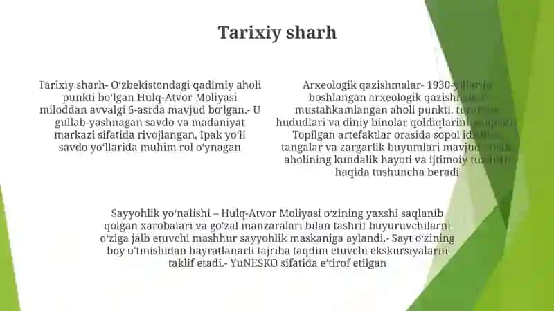 Hulq-Atvor Moliyasi 3