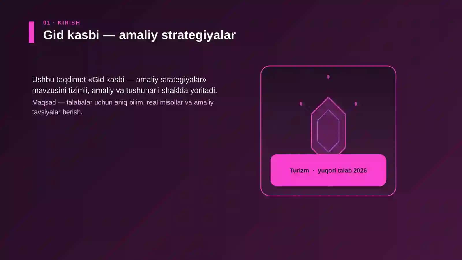 Gid kasbi — amaliy strategiyalar 3