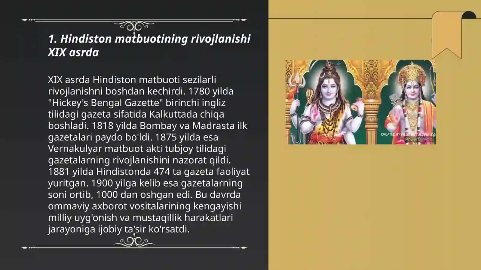 XIX XX ASRLARDA HINDISTON MATBUOTI 3