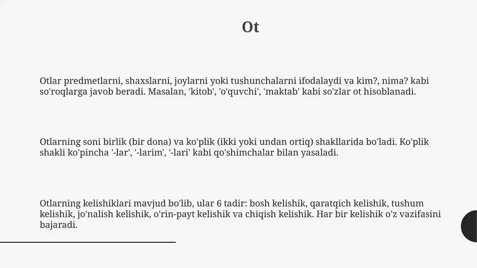Ot so'z turkimi 3