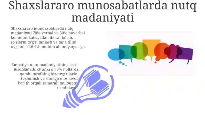 Nutq Madaniyati 3