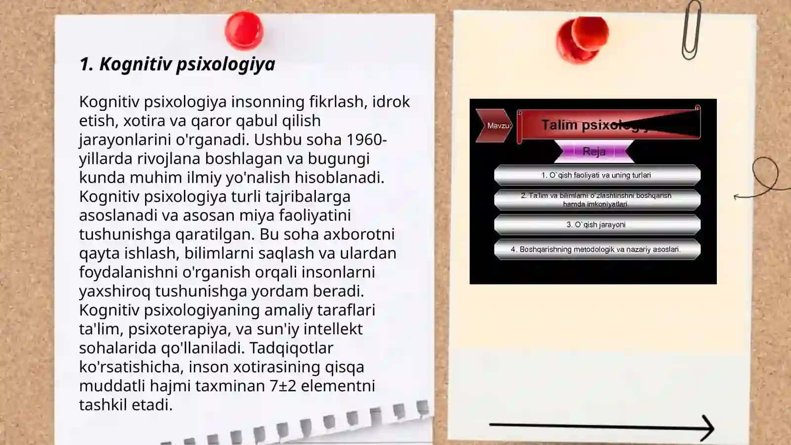 Psixologiya yonalishlari 3