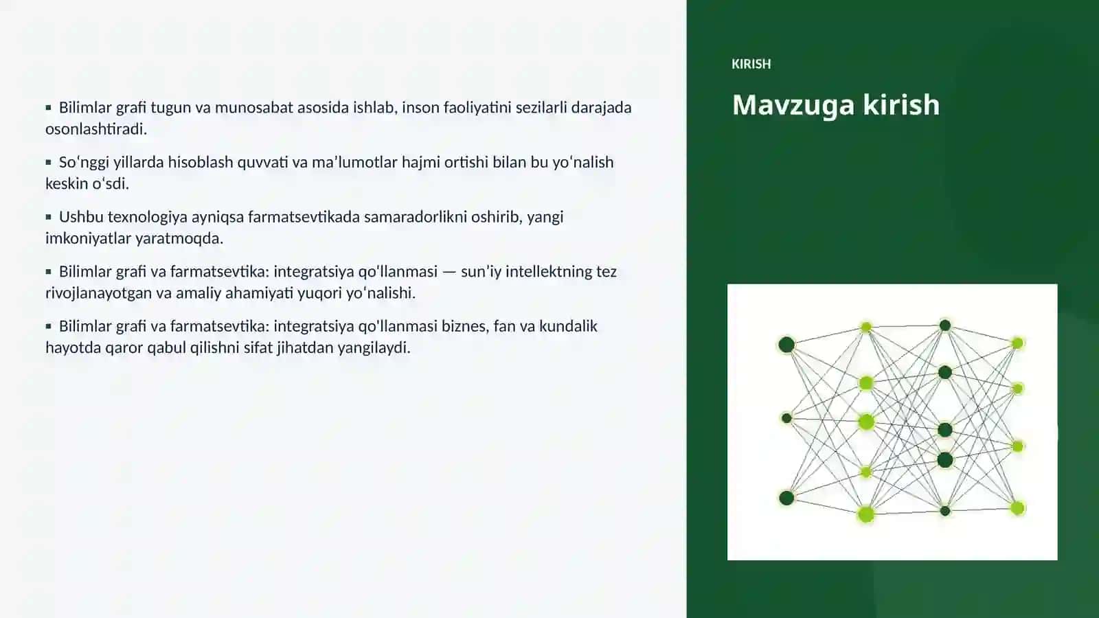 Bilimlar grafi va farmatsevtika: integratsiya qo'llanmasi 3