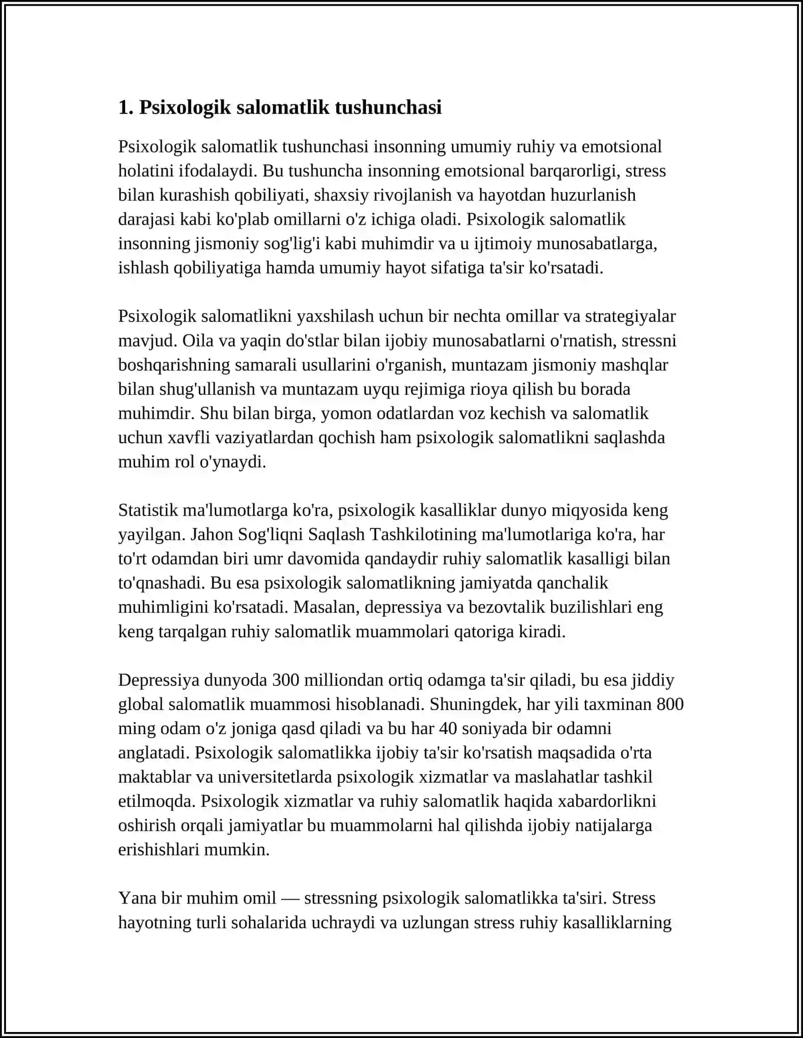 PSIXOLOGIK SALOMATLIK MIZONLARI 3