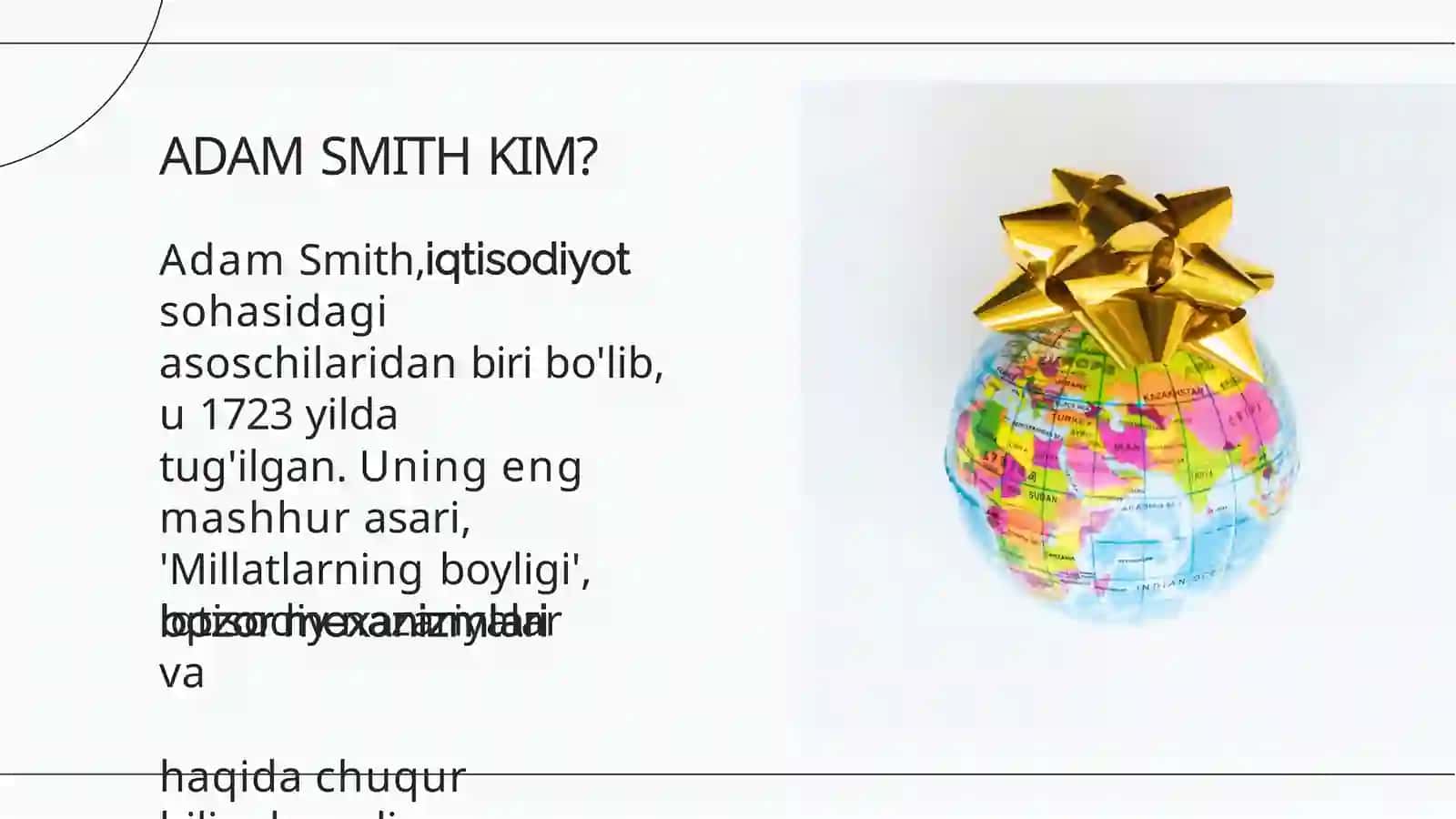 Adam Smit iqtisodiy ta'limoti 3