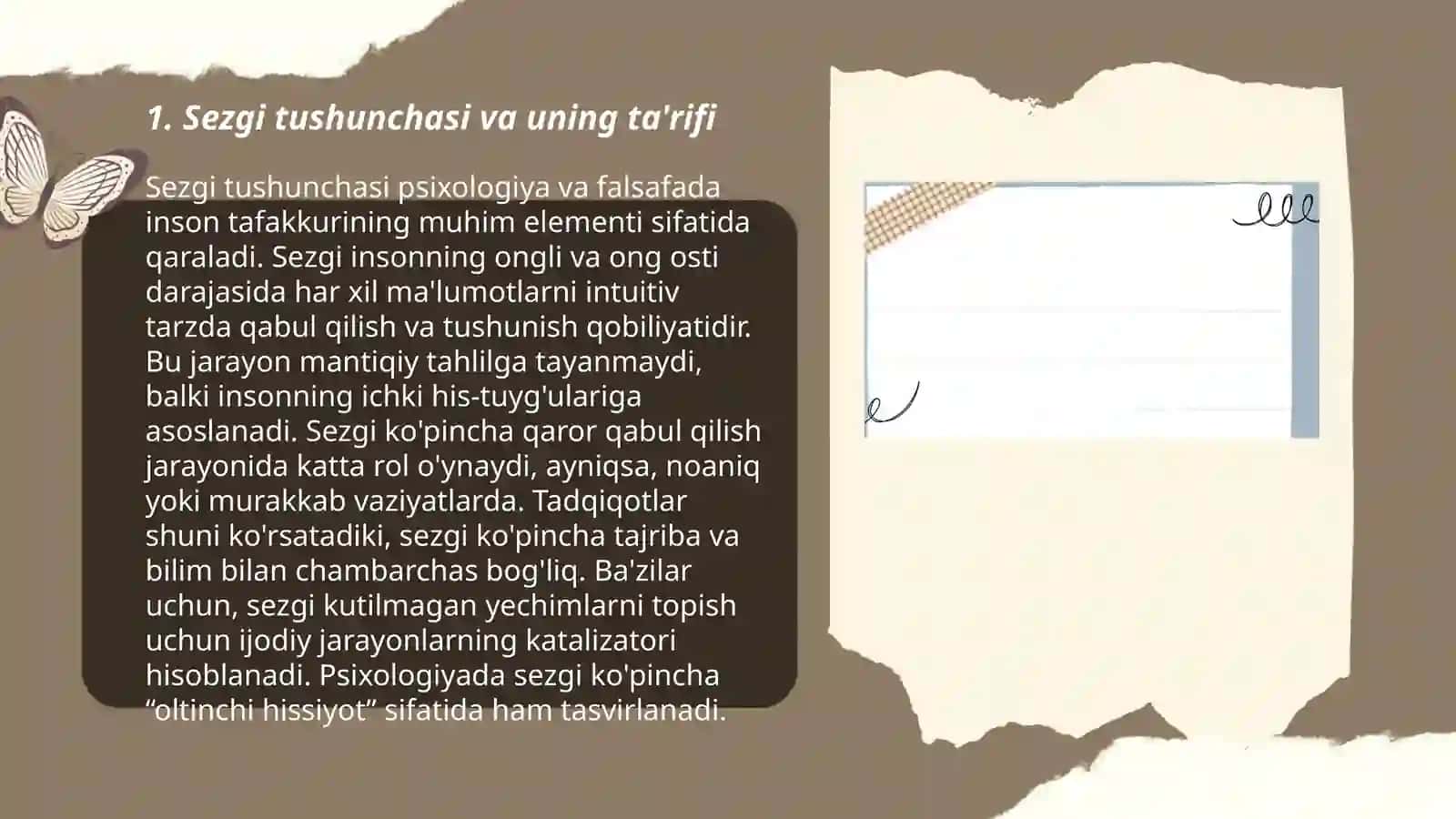 Sezgi turlari va uning qonuniyatlari 3