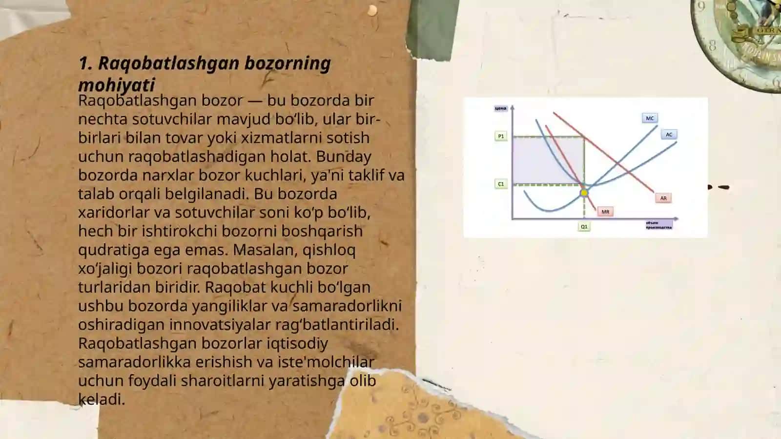 Raqobatlashgan bozor samaradorligi 3