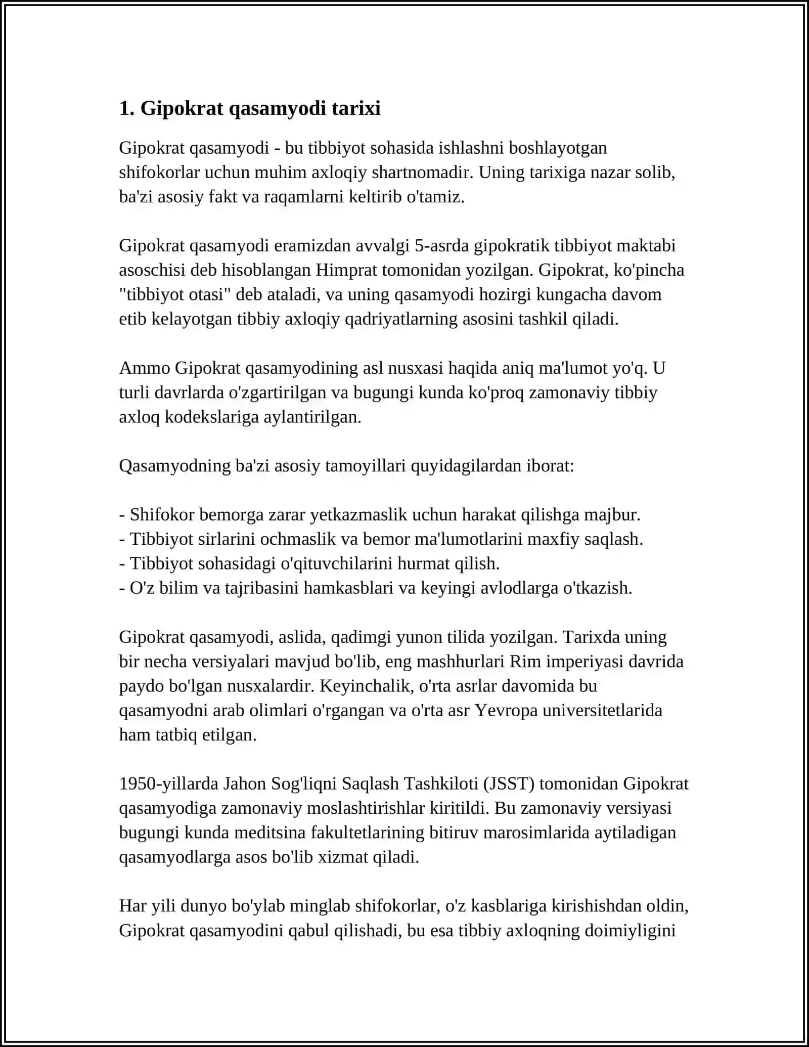 GIPPOKRAT QASAMYODI 3