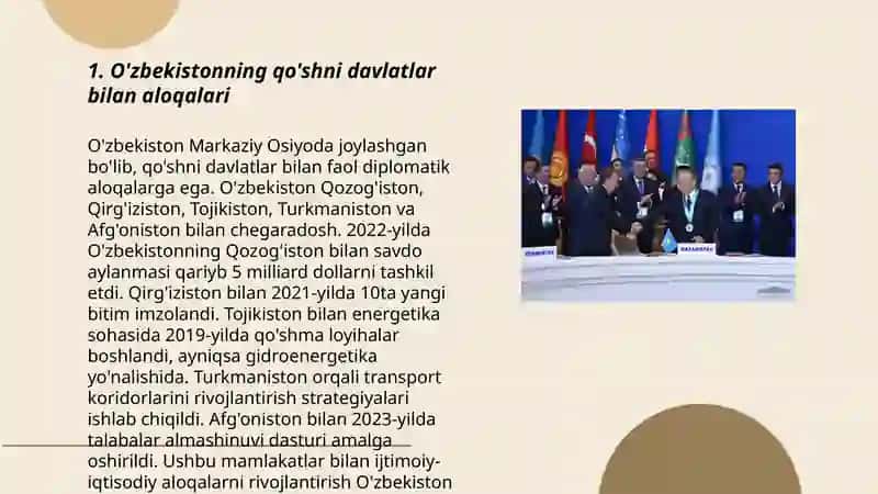 O'zbekistonning tashqi siyosati 3