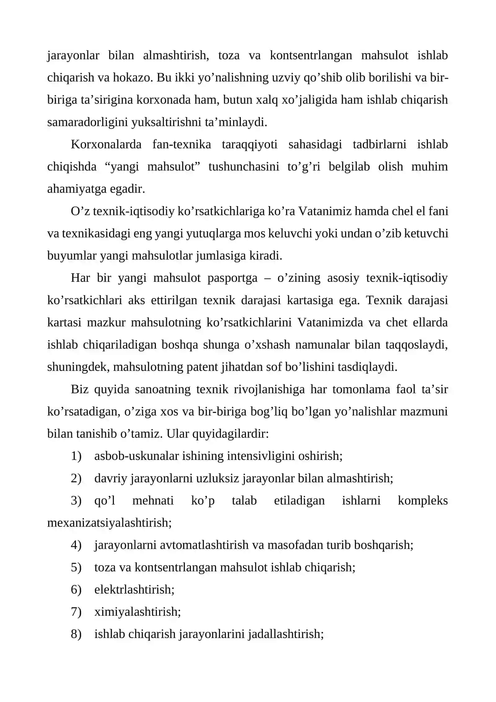 Sanoatda ilmiy texnik taraqqiyot va ilmiy texnik revolyutsiya 3