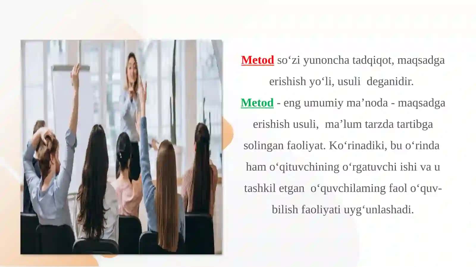 O‘qitish metodlari tushunchasi 3