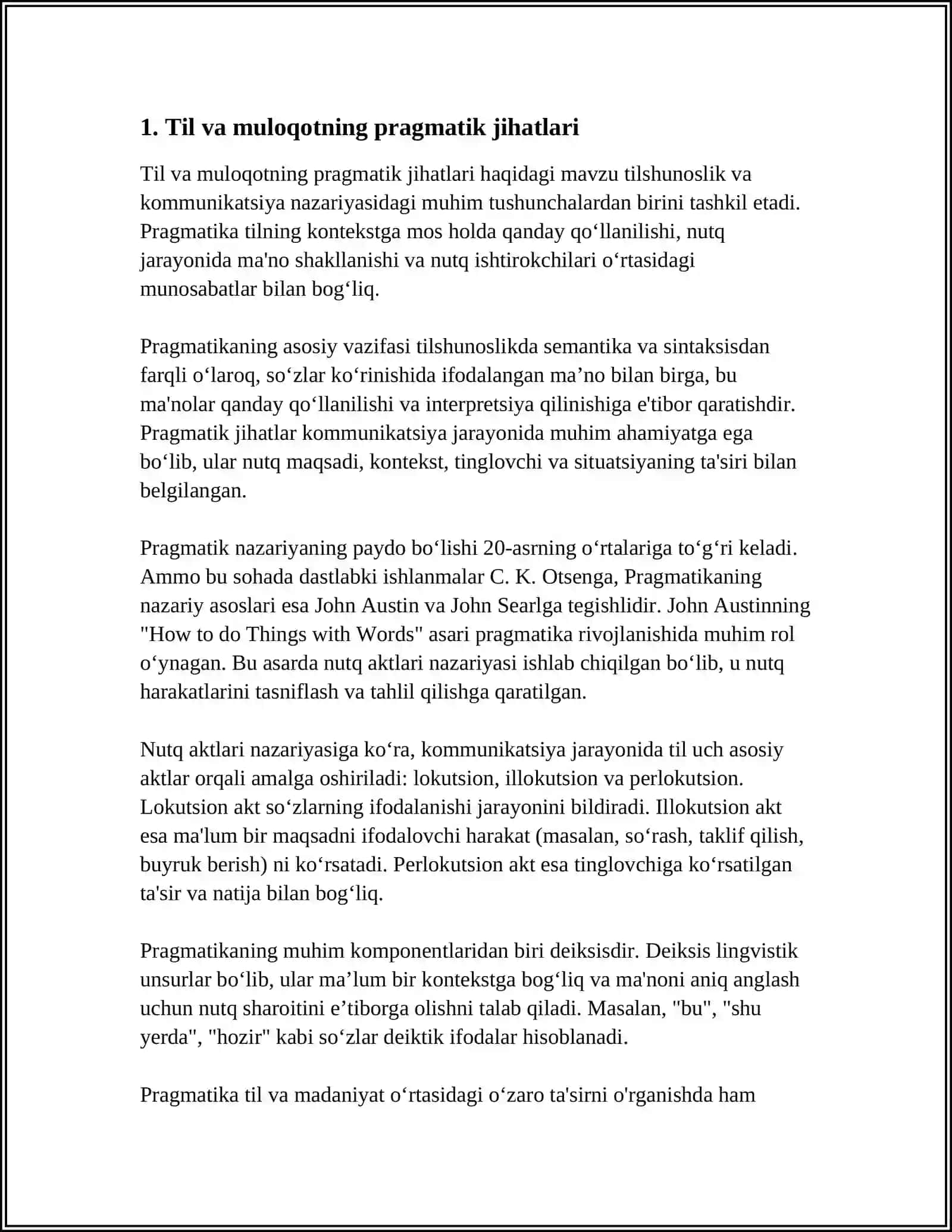 LINGVOPRAGMATIKA VA PARALINGVISTIKA 3