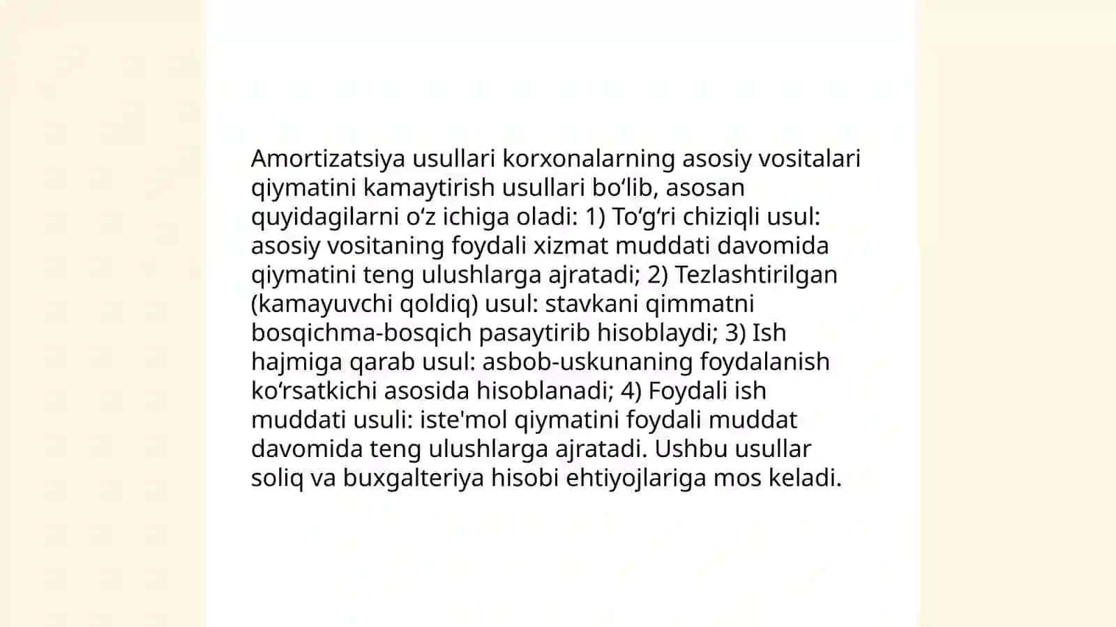 Amortizatsiya usullari 3