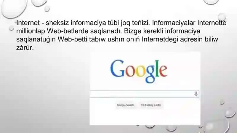 Informaciya izlew sistemalari 3
