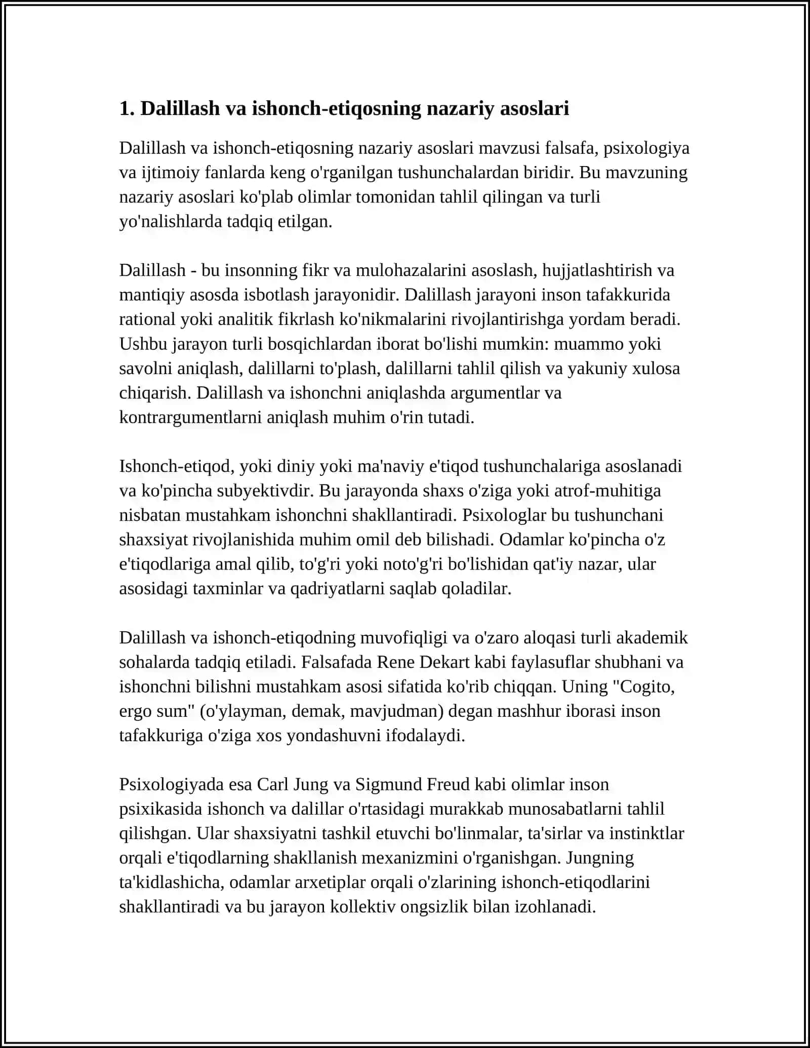 DALILLASH VA ISHONCH-ETIQOSNING SHAKLLANISHI JARAYONI 3