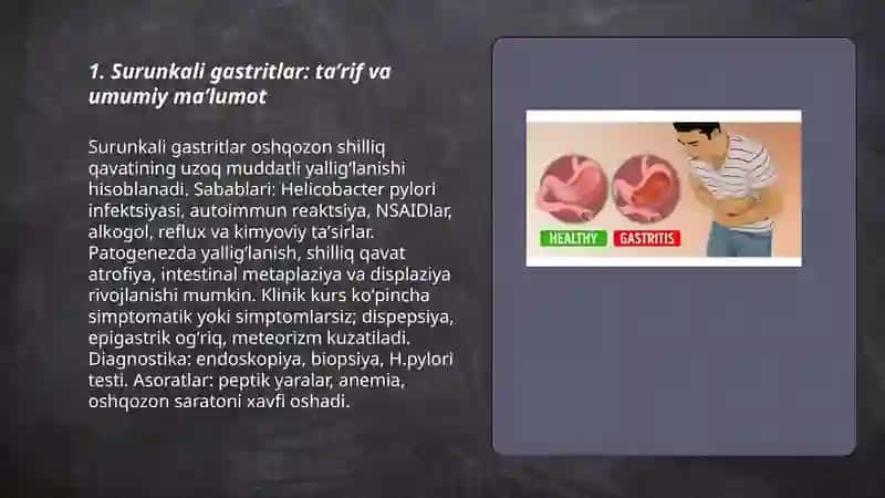 Surunkali gastritlar 3