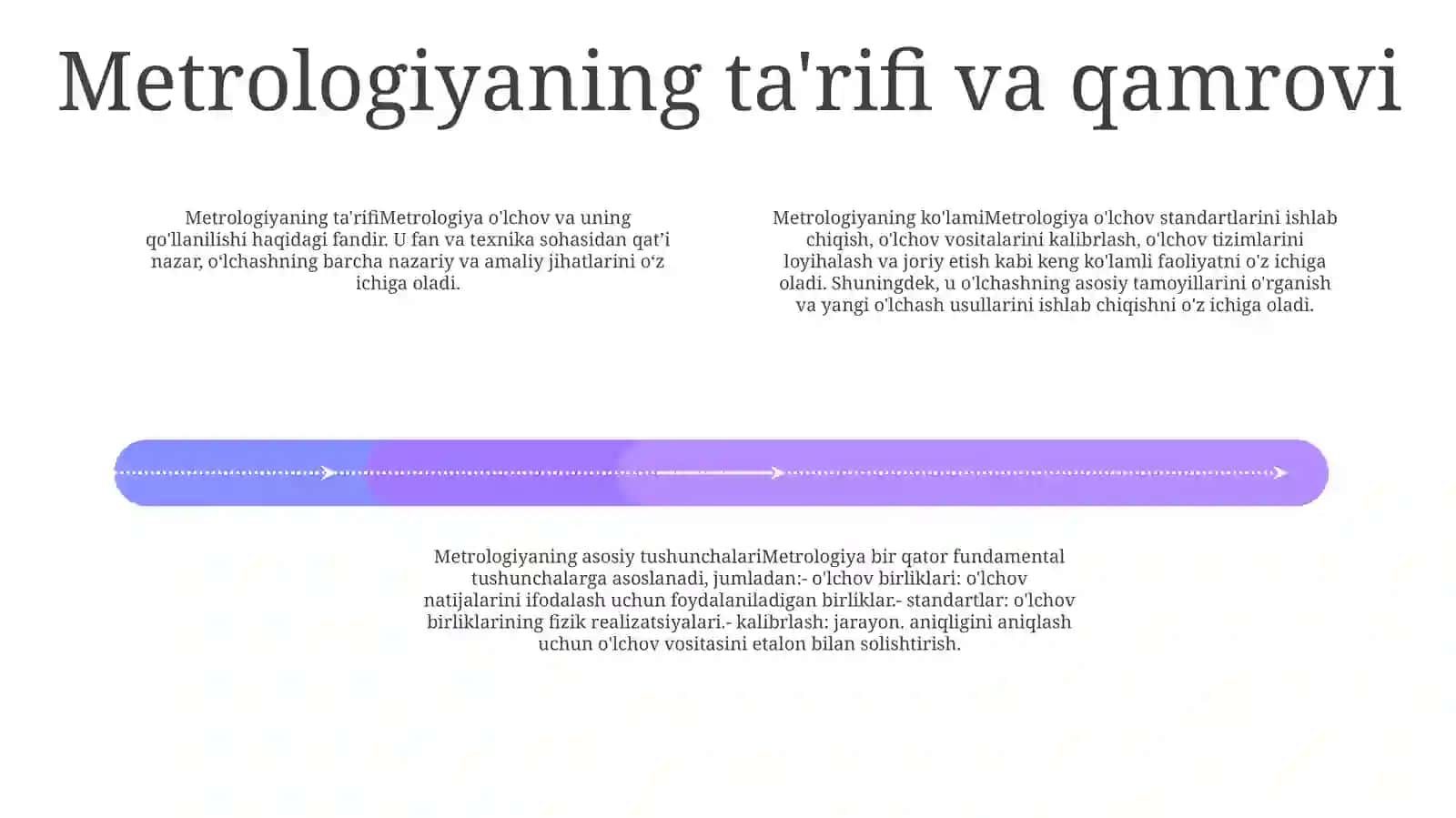 Metrologiyaning Asosiy Tushunchalari 3