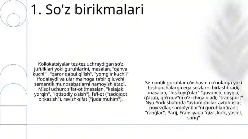 So'z-gapning ma'noviy guruhlari 3