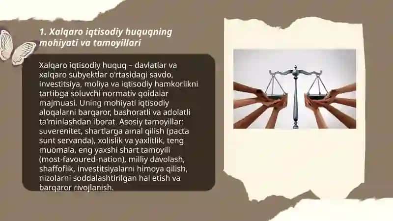 Xalqaro iqtisodiy huquq 3