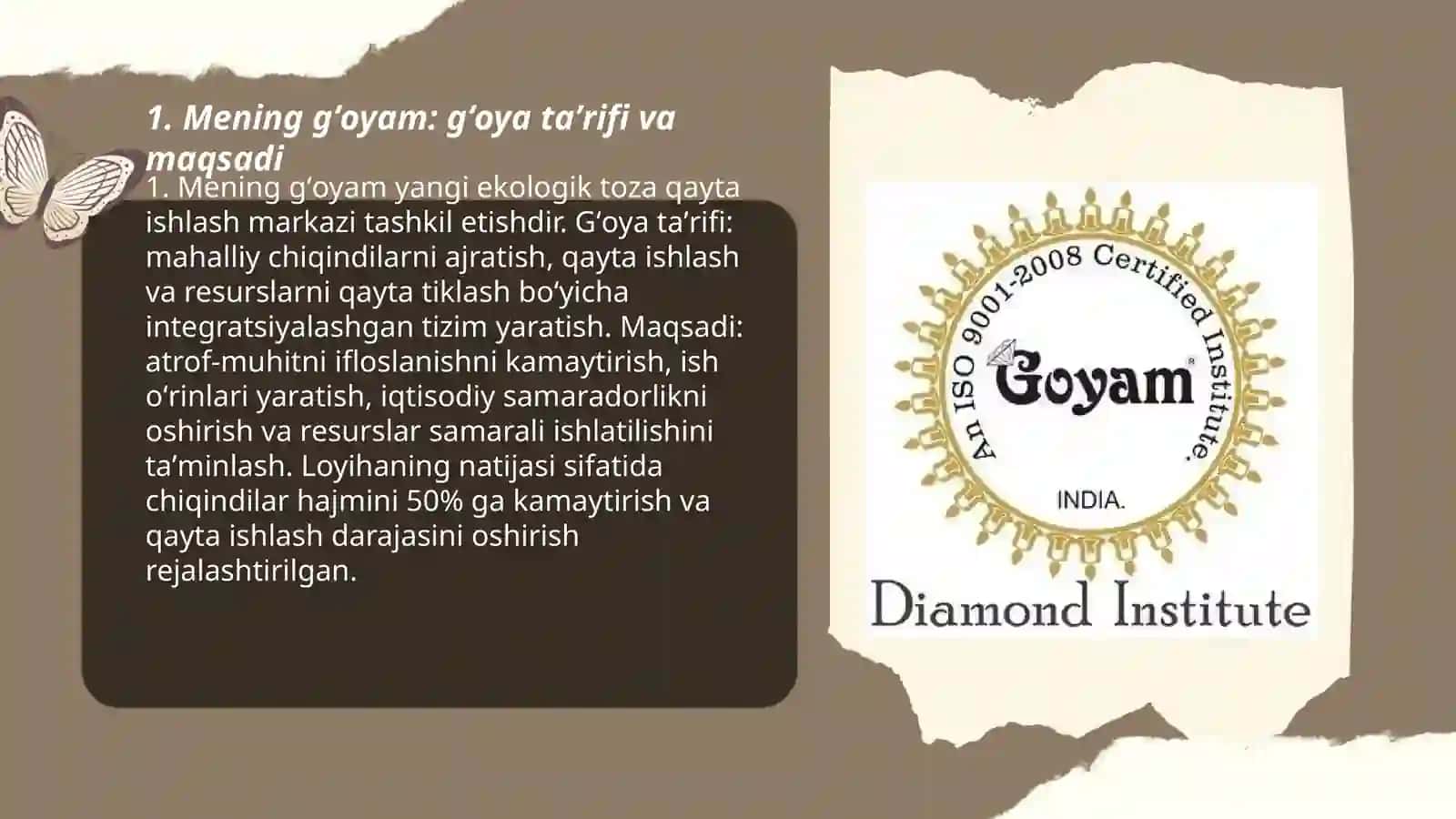 Mening gʻoyam 3