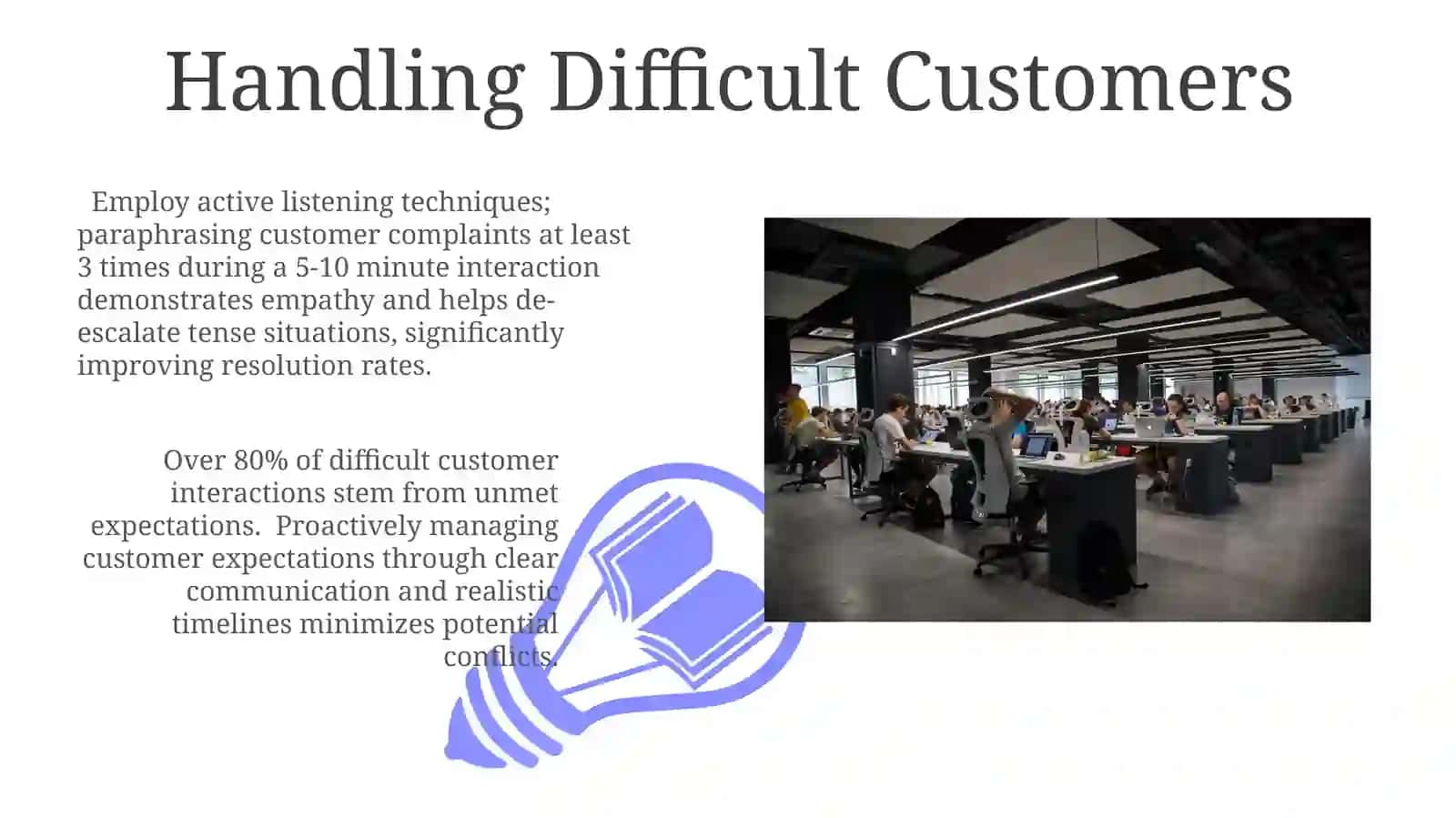 Measuring and Improving Customer Satisfaction 3