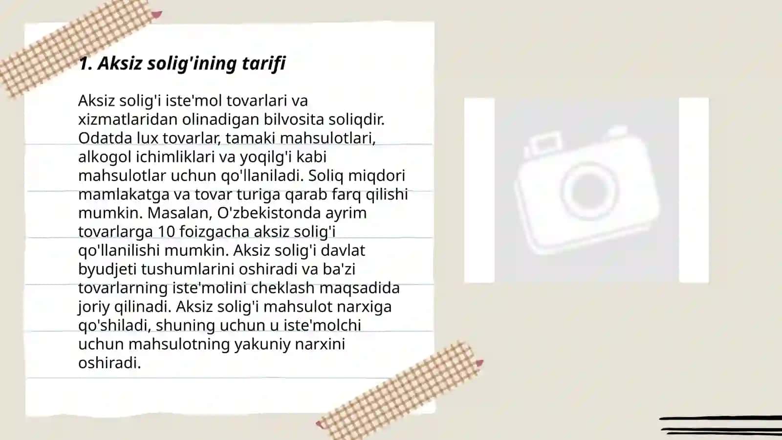 Aksiz soliği haqida tushunchalar 3