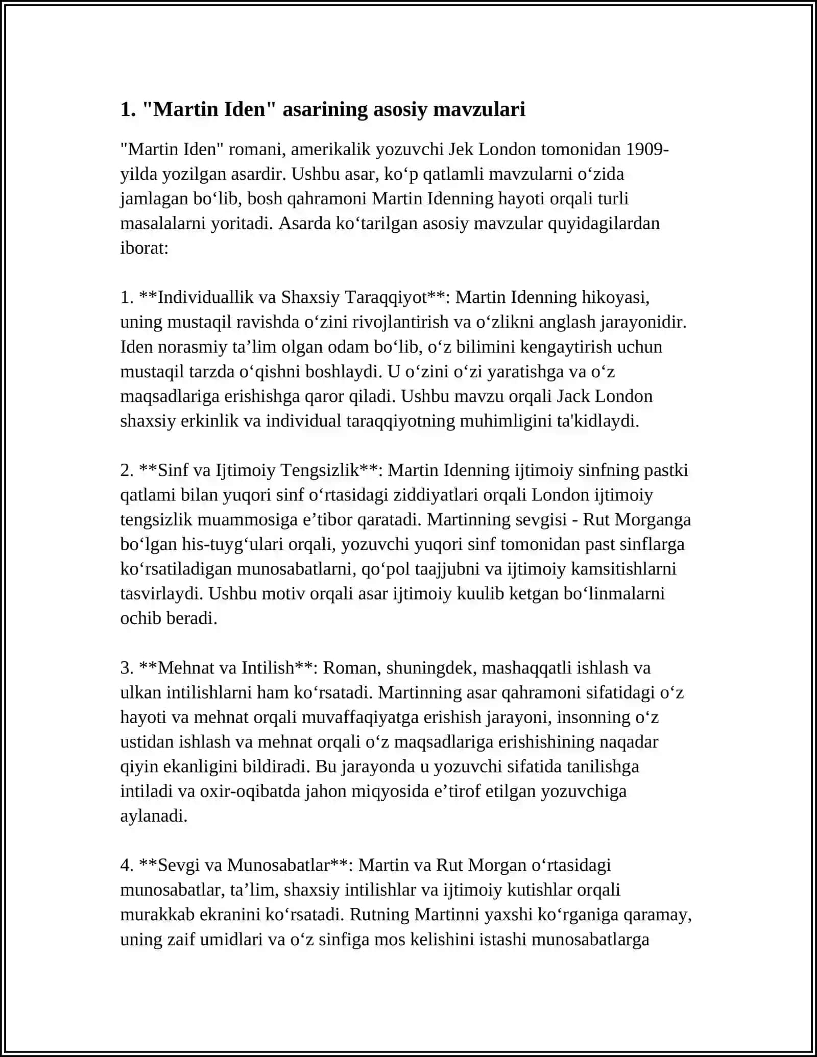 Martin Idenning Marten Idenning Badiiy Tahlili 3