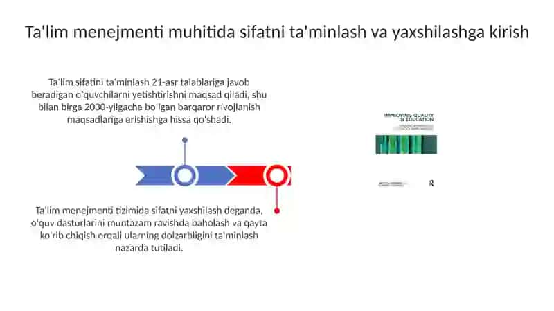 Ta'lim sifatini ta'minlashvaoshirish 3