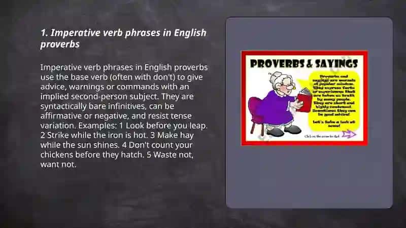 Verb praheses Proverbs sayings quotations 3