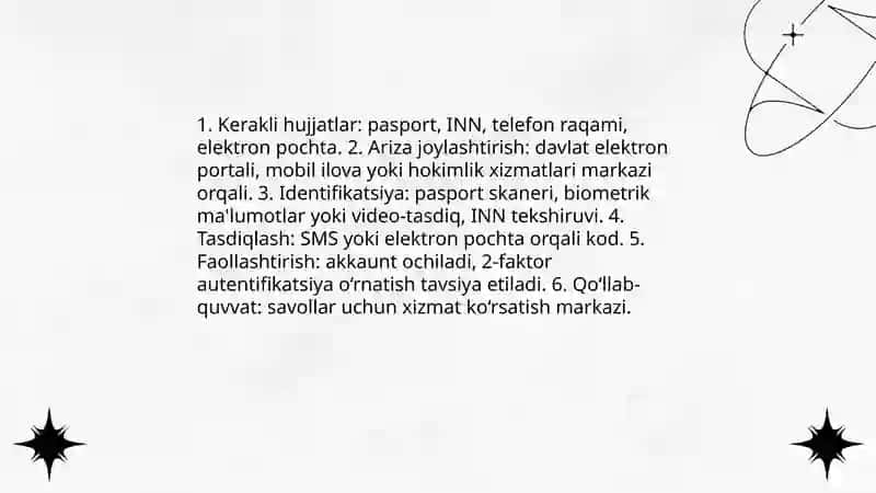 Yagona identifikatsiya tizimi 3