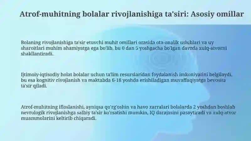 Bola rivojlamishiga muxitning tasiri 3
