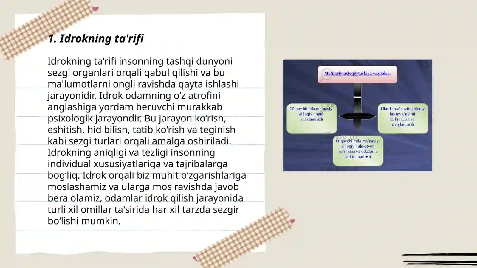 Umumiy psixologiyadan taqdimoti 3