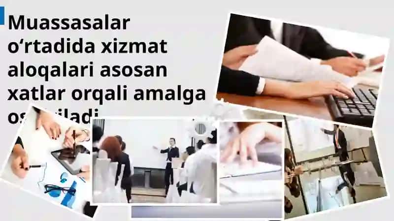XIZMAT XATLARINING VAZIFASI VA AHAMIYATI 3
