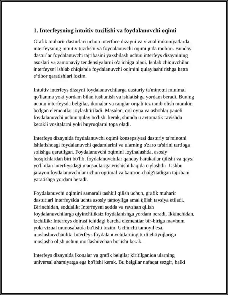 GRAFIK MUHARRIR DASTURLARI UCHUN INTERFEYS DIZAYNI VA VIZUAL IMKONIYATLAR 3