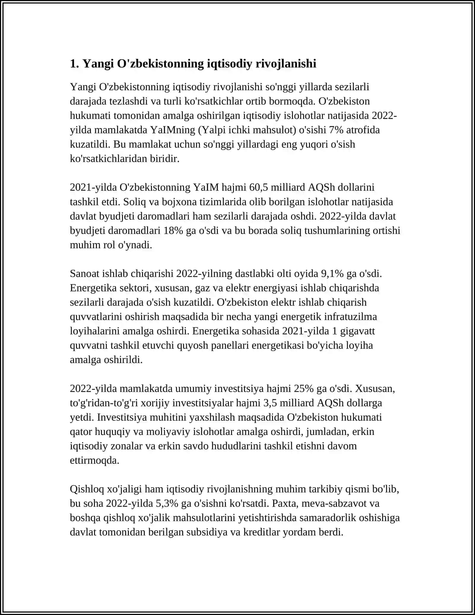 YANGI ÓZBEKISTON YANGILIKLARI 3