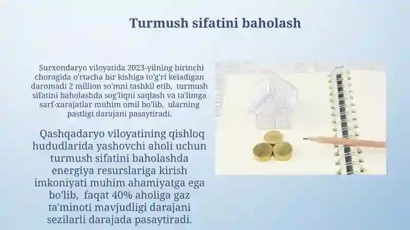 Aholi daromadlari vaturmushfaravonligi 3